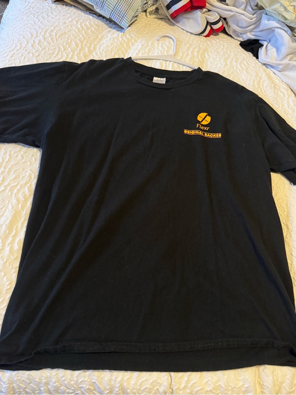 Black Graphic Logo Tee - Men